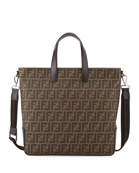 fendi zucca mens|fendi zucca shopper tote.